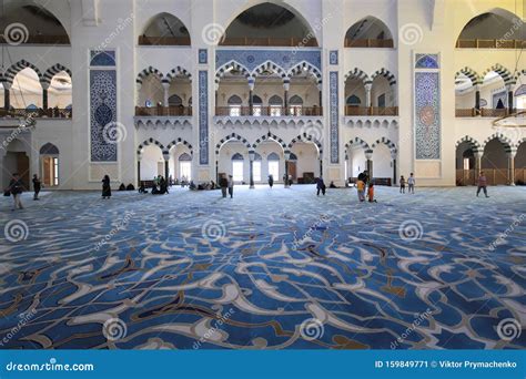 Inside Interior of Camlica Mosque Editorial Photo - Image of islam, indoor: 159849771