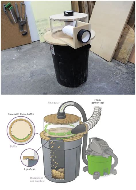 15 Free DIY Dust Collector Plans (Make Your System)