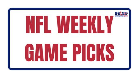 NFL Week 10 Game Picks and Predictions