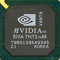 NVIDIA Riva TNT2 M64 Vanta Specs | TechPowerUp GPU Database