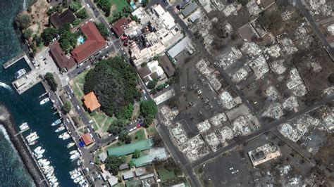 Maui wildfires: Before-and-after satellite photos show devastating damages – NBC Connecticut