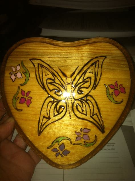 Butterfly Garden by Saffire Knots $15.00 Wood Plaques, Pyrography, Wood Burning, Wood Projects ...