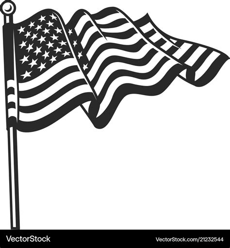 American Flag Outline Svg - 292+ SVG File for Cricut