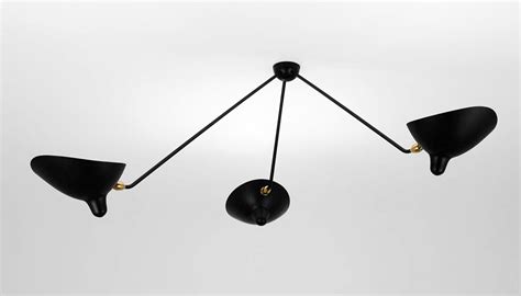 3 Arm Spider Ceiling Light by Serge Mouille - Switch Modern