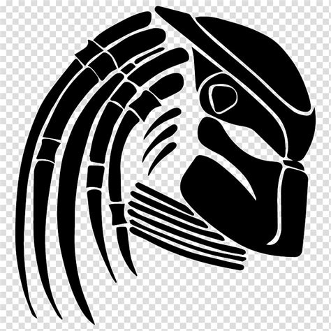 Predator Clip Art Black And White