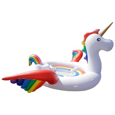 This Insane Giant Unicorn Pool Float Fits up to 6 People