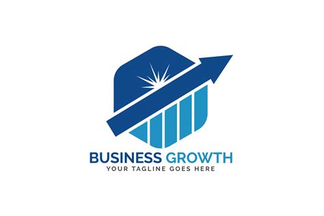 Business Growth Logo Design. (244367) | Logos | Design Bundles