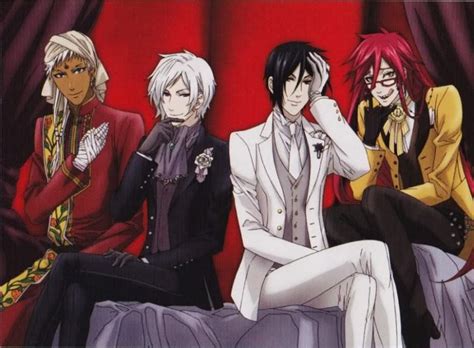 Some Black Butler Characters by ilovegrelltheripper on DeviantArt