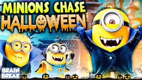 Minions Halloween Chase | Halloween Brain Break | Just Dance | Freeze Dance - YouTube