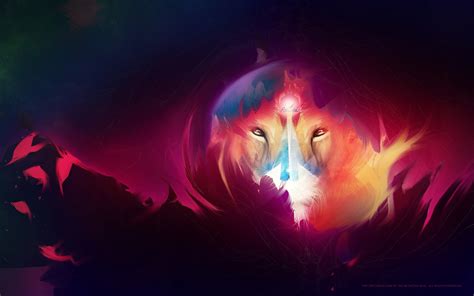 Rainbow Lion Wallpaper - WallpaperSafari