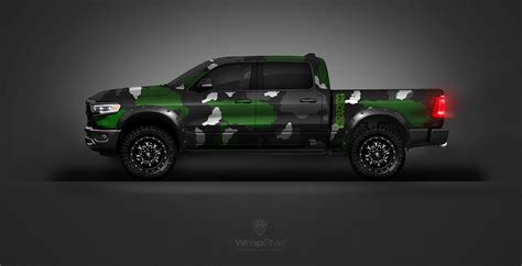 Dodge Ram Camo Wrap