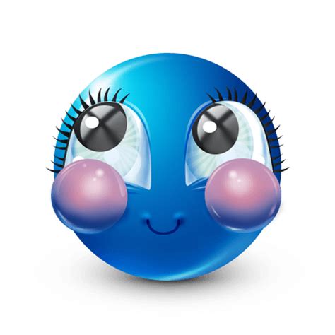 Blue Emoji or Joobi - Free Smiley Download