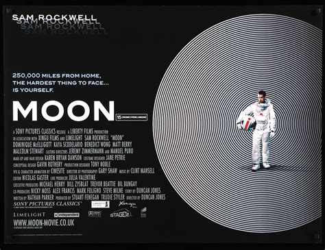 Moon (2009) Original British Quad Movie Poster - Original Film Art - Vintage Movie Posters