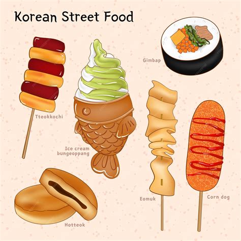 Korean Street Food With Names