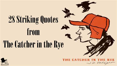 28 Striking Quotes from The Catcher in the Rye - MagicalQuote