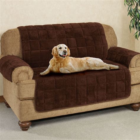 Microplush Pet Furniture Covers with Longer Back Flap