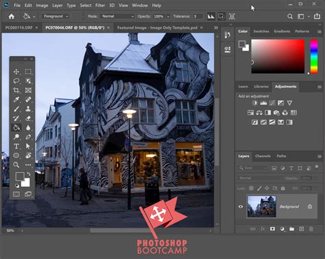 Photoshop Workspace Quick Tour - Photoshop For Beginners