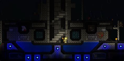 WIP - I managed to make a '3d' spiral staircase! | Terraria Community Forums