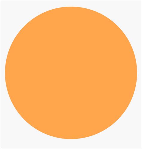 Circle Png - Orange Circle, Transparent Png - kindpng