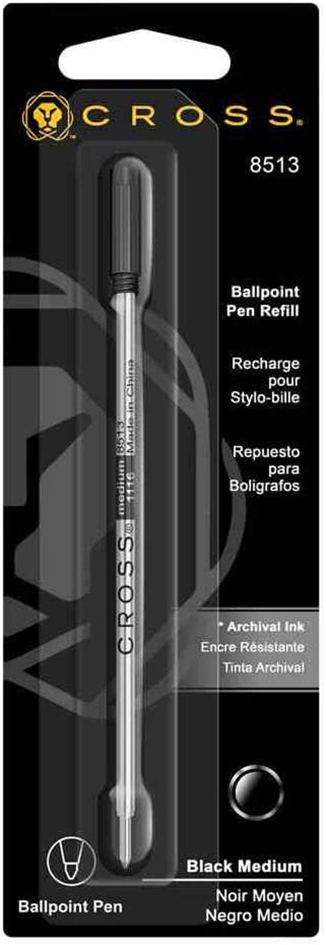 Cross Ballpoint Pen Refill Medium Point Black 8513 - Etsy