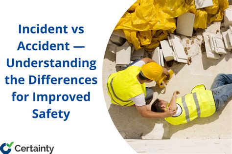 Incident vs Accident - Understanding the Differences | Certainty