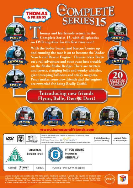 Thomas and Friends - The Complete Series 15 DVD | Zavvi