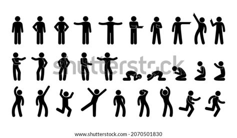 1,300 Standing Stickman Silhouette Images, Stock Photos & Vectors | Shutterstock