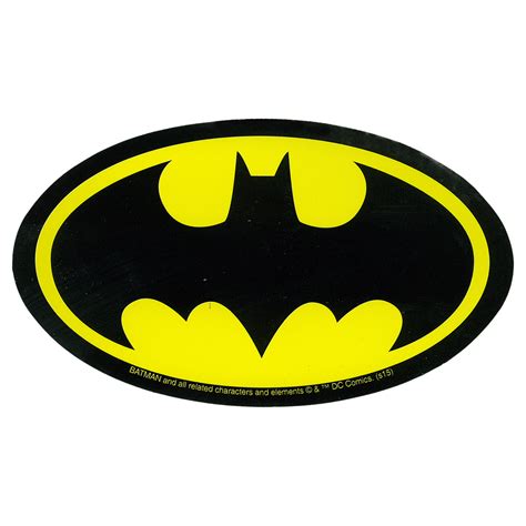 Batman Logo Sticker Liquid Blue