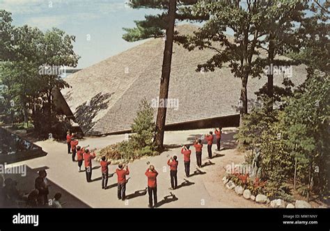 Arts Academy Kresge Auditorium. Interlochen. 1960 Stock Photo - Alamy