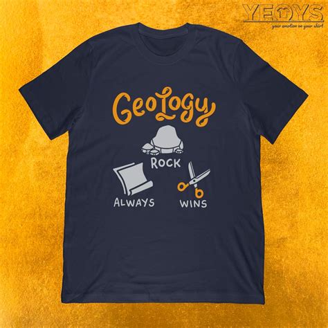 Rock Always Wins Geology Rocks T-Shirt Geologist Gift for | Etsy