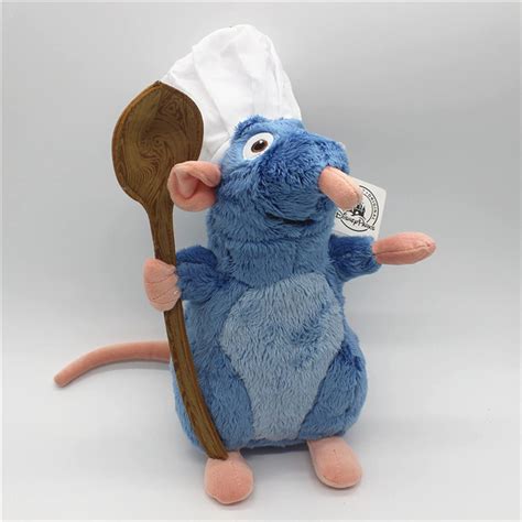 Disney Pixar Blue Mouse With Chefs Hat Ratatouille Holding | ubicaciondepersonas.cdmx.gob.mx