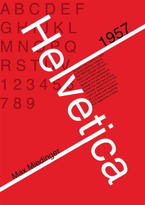 peccatore dichiarazione Estremo helvetica typeface poster cioccolato ...