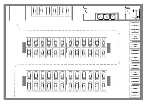 Free Parking Lot Design Layout, Parkcad | Parking Lot Design And Layout Software | Parking ...