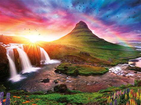 Iceland Sunset, 1500 Pieces, Buffalo Games | Puzzle Warehouse