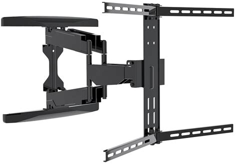 Dual Pivot Tilt & Swivel Curved TV Wall Mount - 37" to 80" - Electrovision | CPC