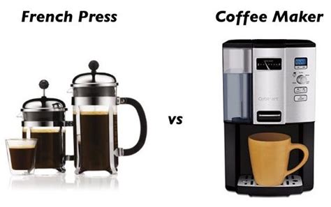 Coffee Maker vs French Press: What’s The Difference