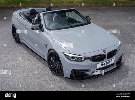 BMW M4 convertible car Stock Photo - Alamy