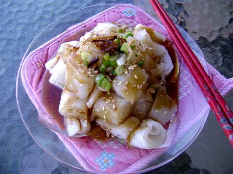 Savories and Sweets by Keyna: Homemade Cheung Fun With Hoisin Sauce