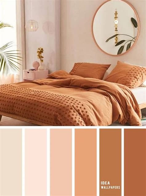 terracotta color scheme - Google Search in 2020 | Beautiful bedroom colors, Bedroom color ...