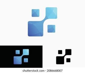 Digital Cube Logo Design Template Modern Stock Vector (Royalty Free ...