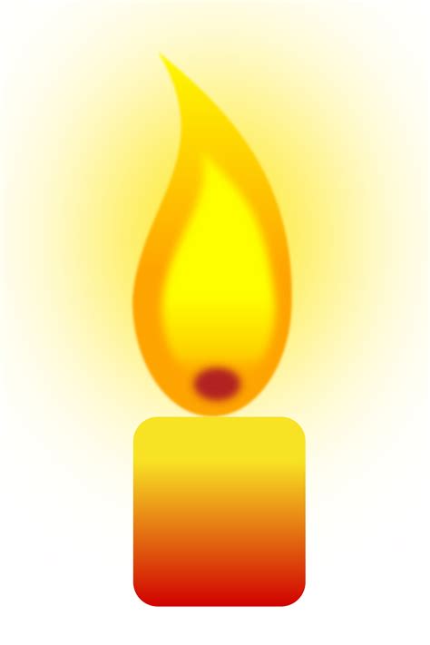 Candle Flame Art | Free download on ClipArtMag