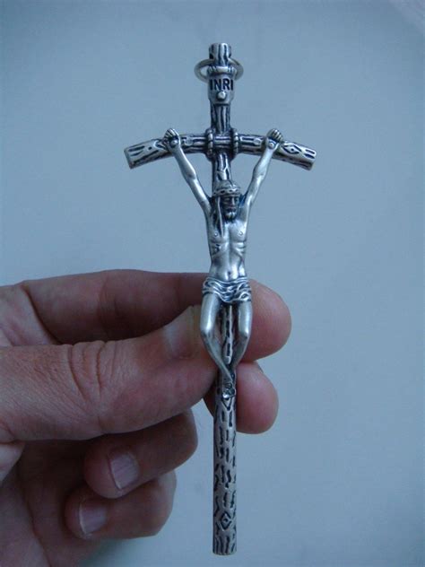 Vatican Collection Silver Papal Pectoral Crucifix Cross. - Etsy