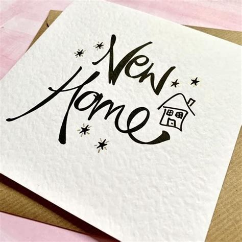 New Home Cards Moving in Cards New House Cards House - Etsy | Moving cards, New home cards, Cards