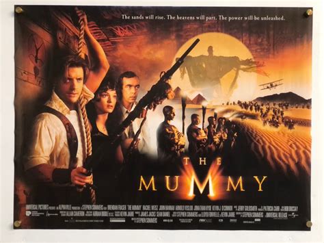 The Mummy 1999 British Quad Movie Poster - Etsy