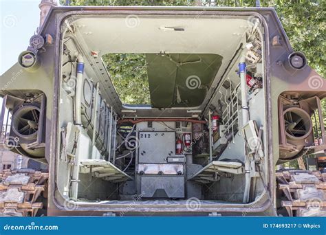 Assault Amphibious Vehicle Interior Editorial Photography - Image of landing, green: 174693217