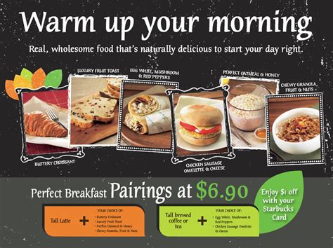 Abitcraxy: New breakfast menu @ Starbucks