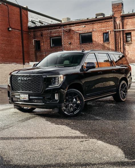 Blacked-Out 2021 GMC Yukon Denali Hits The Streets