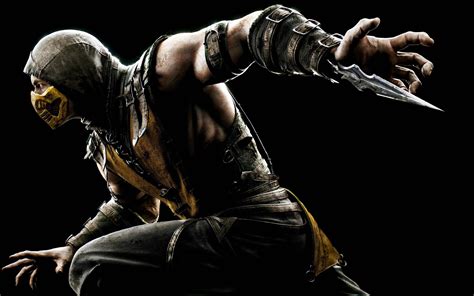 Scorpion (character), Mortal Kombat, Mortal Kombat X, Video Games, Spear Wallpapers HD / Desktop ...