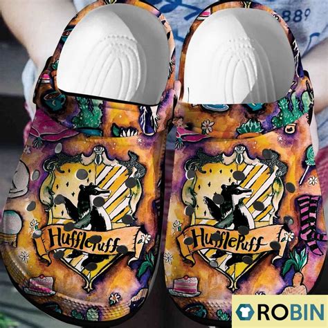 Harry Potter Hufflepuff Mascot Crocs - RobinPlaceFabrics