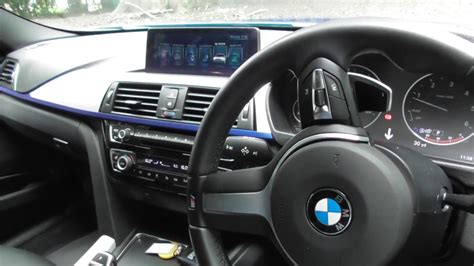 BMW F30 3 Series LCI Facelift Interior Review - YouTube